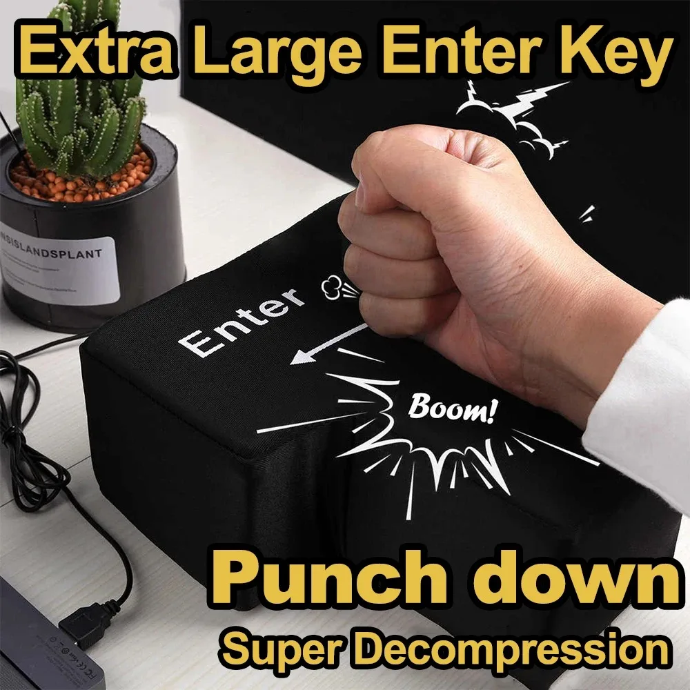 Usb Foot Pedal Gaming - Big USB Enter Key Mouse Anti