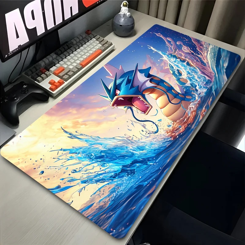 Pc Gaming Anime - Huge Waves Japan Anime Mouse Pad