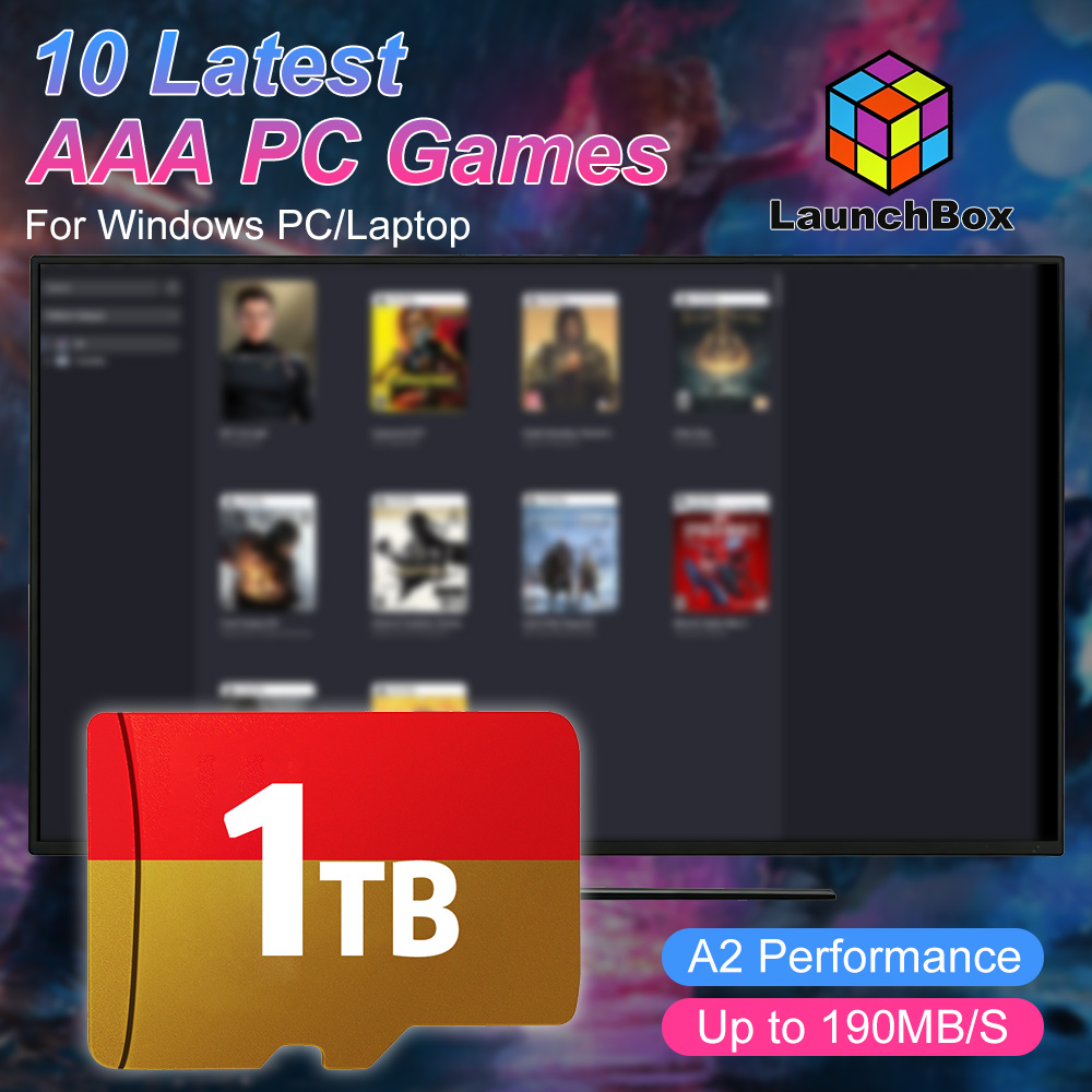 Pc Gaming Video - JMachen 1TB Game TF Card Built