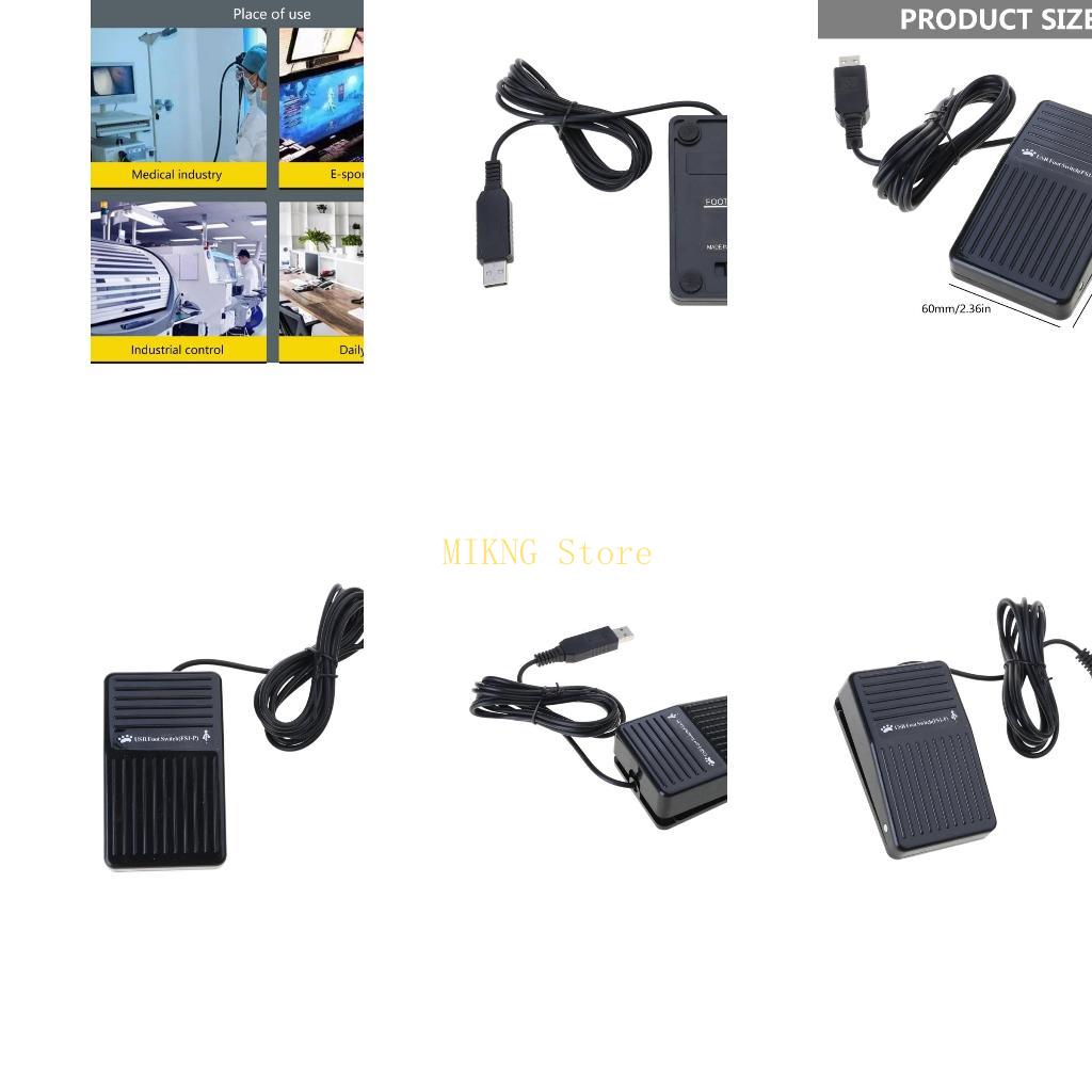 Usb Foot Pedal Gaming - USB Foot Pedal Switcher Customizable Single