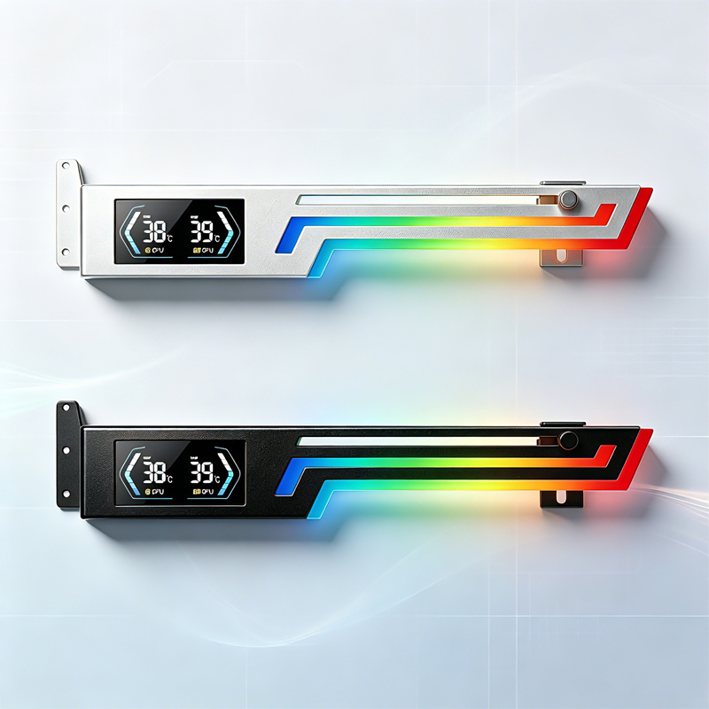 Pc Gaming Graphics Card - Digital ARGB Horizontal Graphics Card Holder
