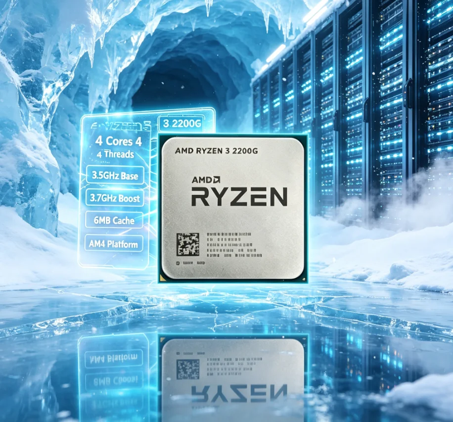 AMD Ryzen 3 2200G 14nm Manufac - Pc Gaming Cost recension och pris