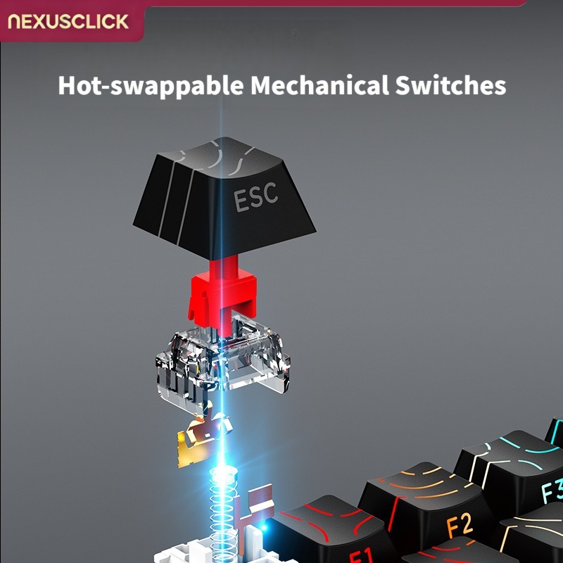 NexusClick iK68 Mini Mechanica - Anti-Ghosting Keyboard recension och pris