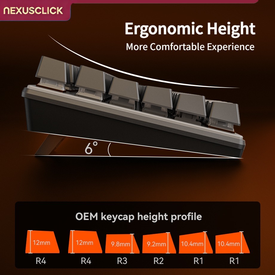 NexusClick 88 Key Hot Swappabl - Anti-Ghosting Keyboard recension och pris