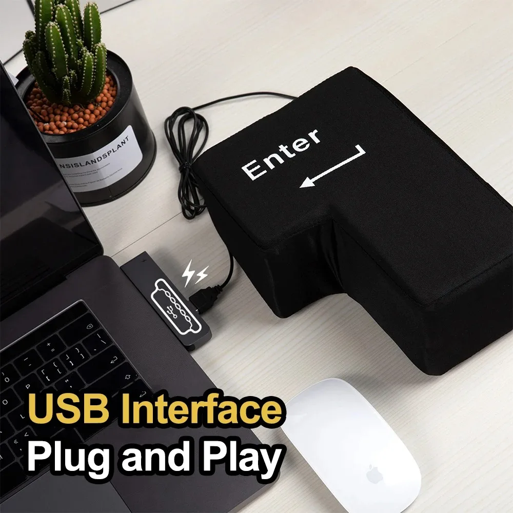 Big USB Enter Key Mouse Anti S - Usb Foot Pedal Gaming recension och pris