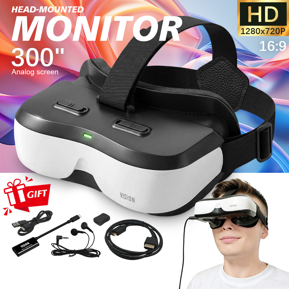 Portable Head Mounted Display  - Pc Gaming Simulator recension och pris