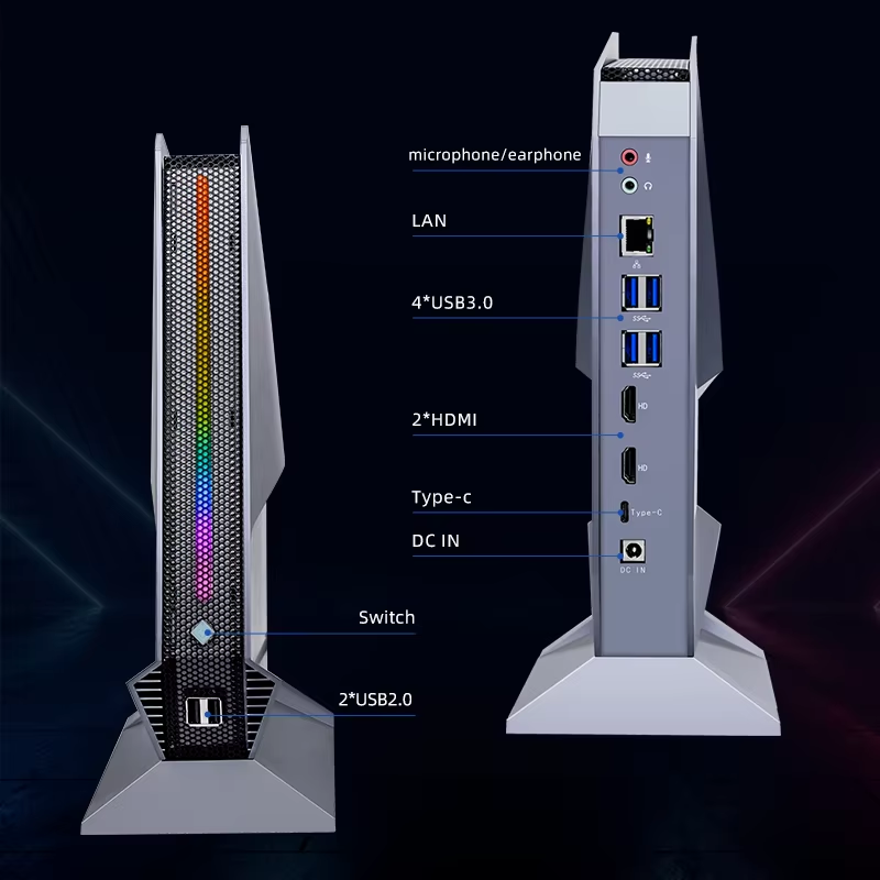 Topton F10 Gaming Mini PC NVID - Pc Gaming Intel Core I7 recension och pris