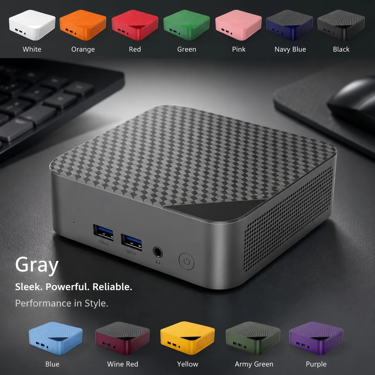 Stylish Compact Mini PC Intel  - Pc Gaming Video recension och pris