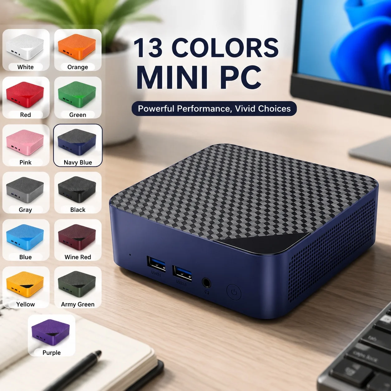 Stylish Compact Mini PC Intel  - Pc Gaming Video recension och pris