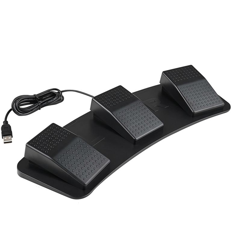 A13E-USB Triple Foot Switcher  - Usb Foot Pedal Gaming recension och pris