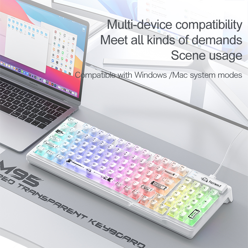 98% Compact Layout Wired RGB S - Anti-Ghosting Keyboard recension och pris
