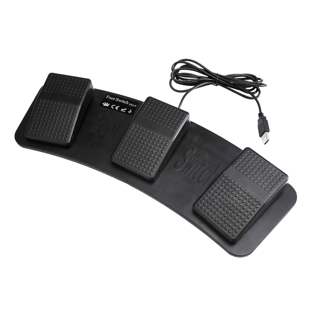 Programmable Triple Foot Pedal - Usb Foot Pedal Gaming recension och pris