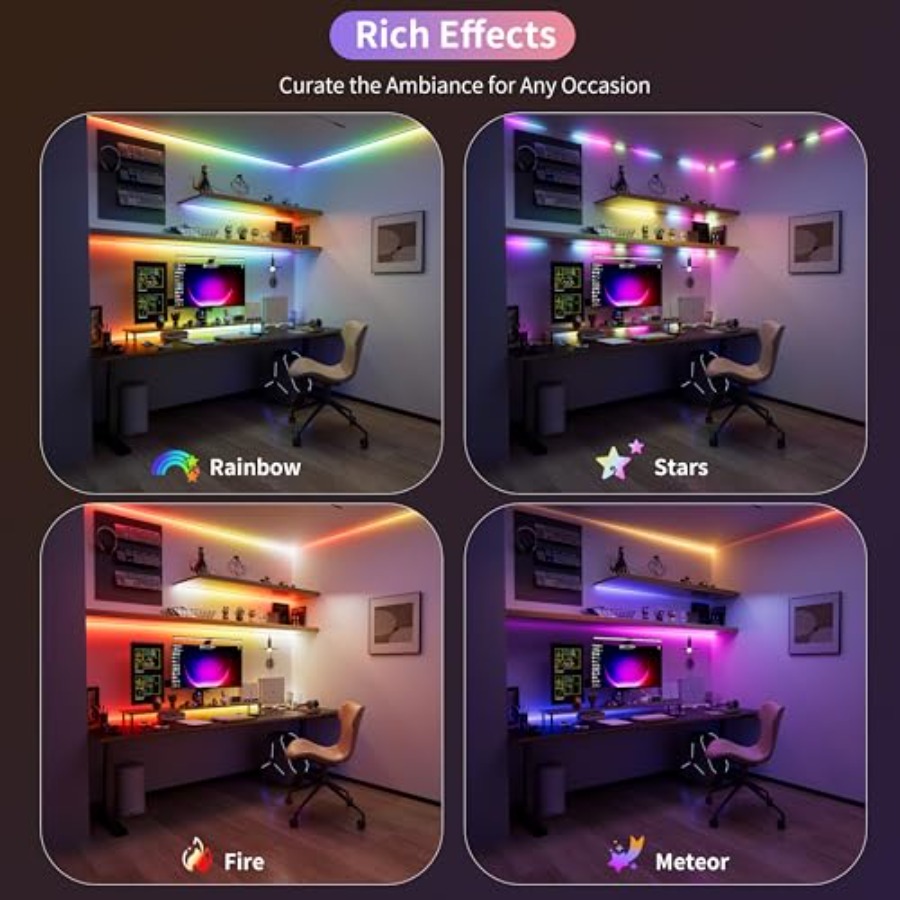 RGB Smart IC COB LED Strip Lig - Rgb Light Strip recension och pris