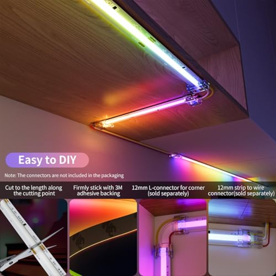 RGB Smart IC COB LED Strip Lig - Rgb Light Strip recension och pris