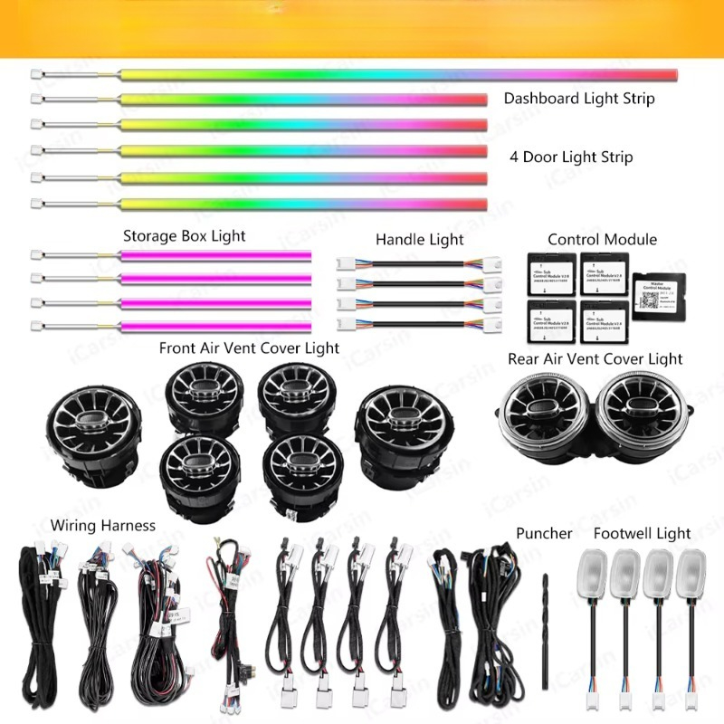W217 W222 Coupe Dynamic C217 L - Rgb Light Strip recension och pris