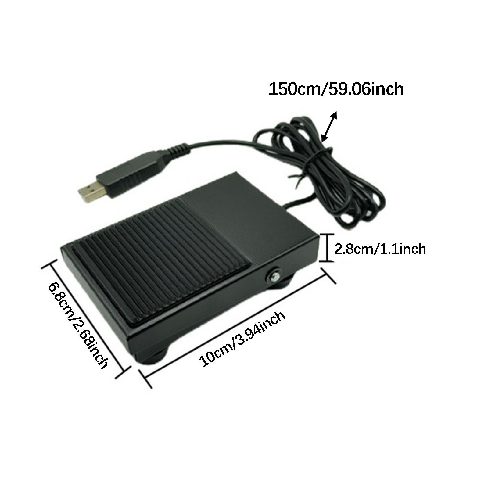 USB Triple Foot Switch Pedal i - Usb Foot Pedal Gaming recension och pris