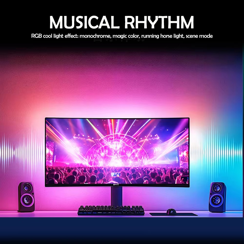 RGB Gaming Lights Strip Monito - Rgb Light Strip recension och pris
