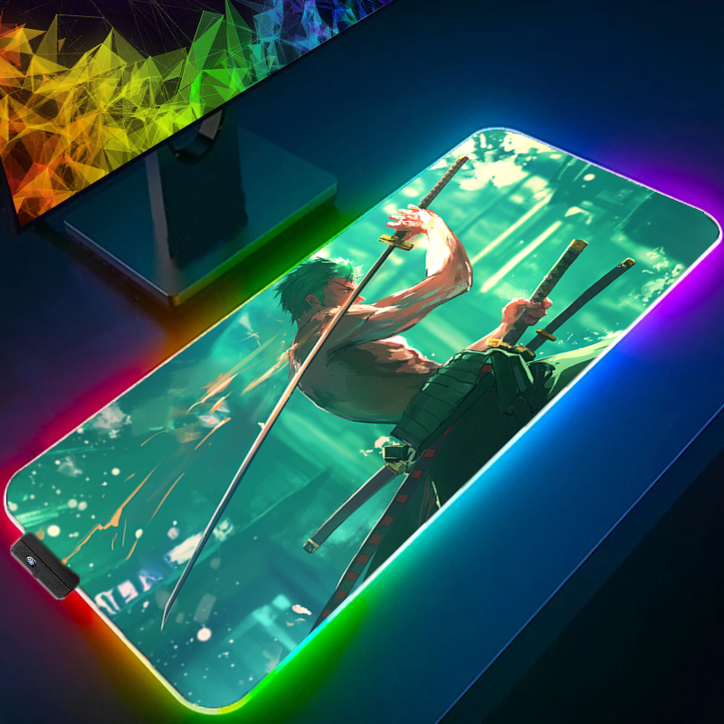 ONE PIECE Zoro Mouse Pad RGB G - Pc Gaming Anime recension och pris