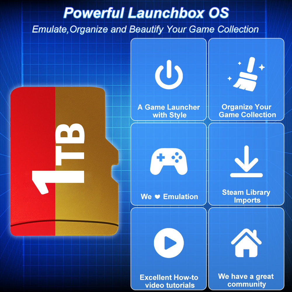 JMachen 1TB Game TF Card Built - Pc Gaming Video recension och pris