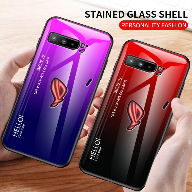 Gradient Tempered Glass Case f - Pc Gaming Asus Rog recension och pris