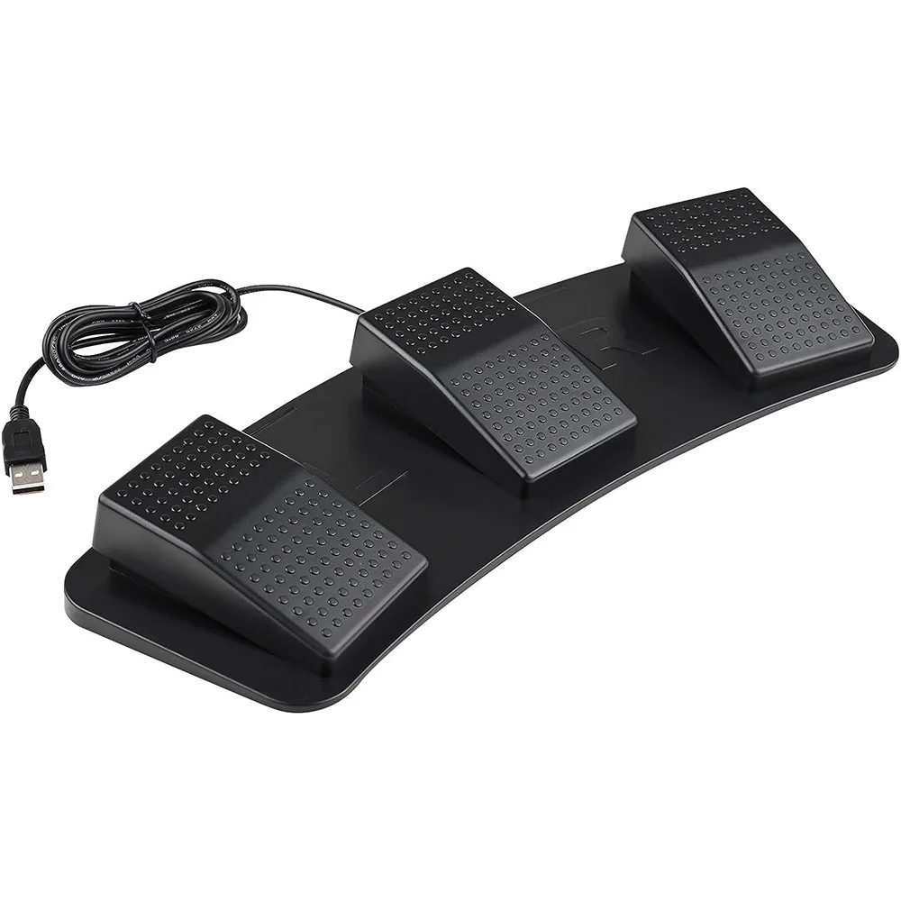 USB Triple Foot Switch Pedal 3 - Usb Foot Pedal Gaming recension och pris