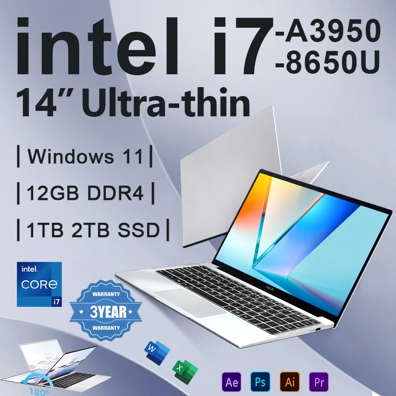 2026 Office Laptop Windows 11  - Pc Gaming Intel Core I7 recension och pris