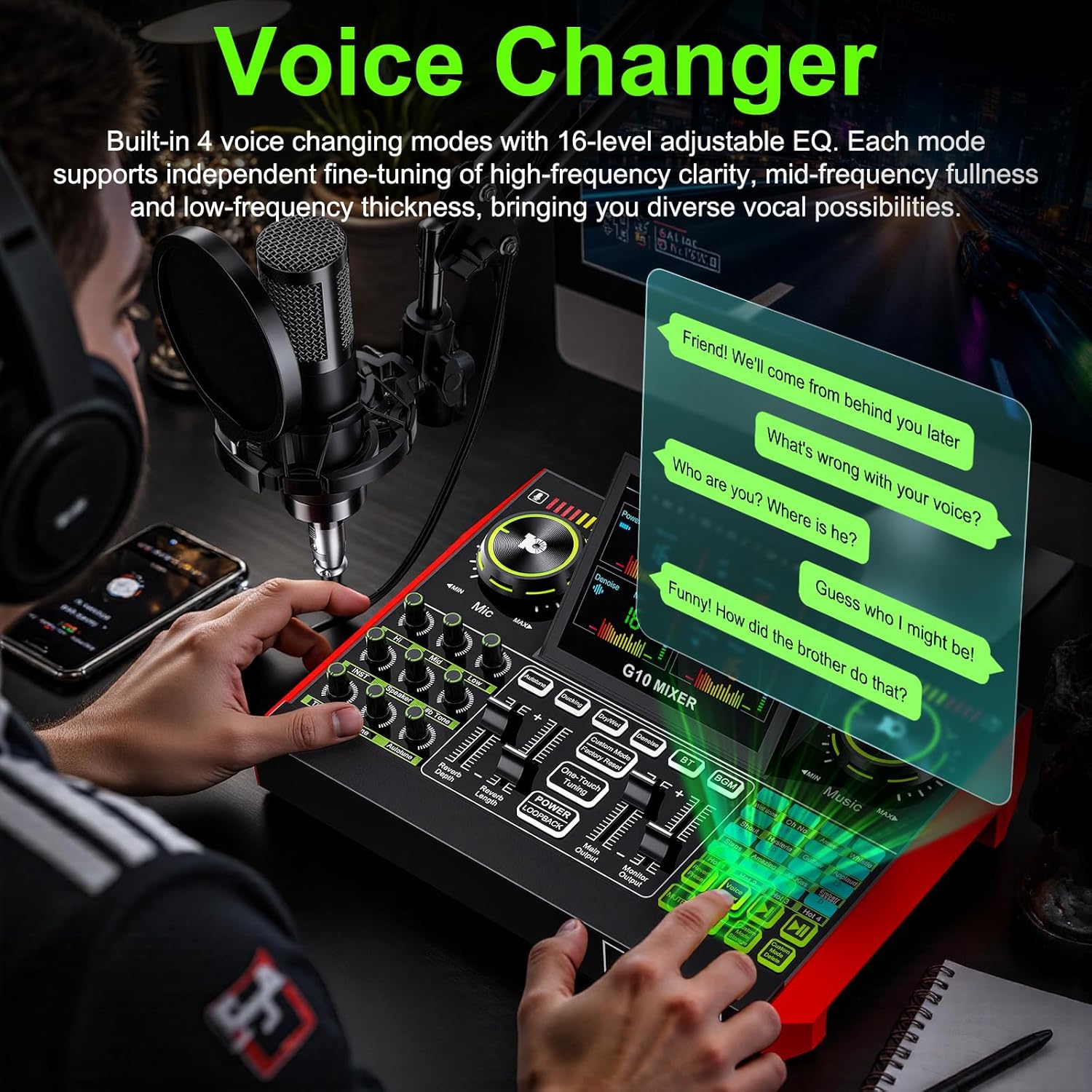Tenlamp G10 Live Streaming Aud - Pc Gaming Video recension och pris