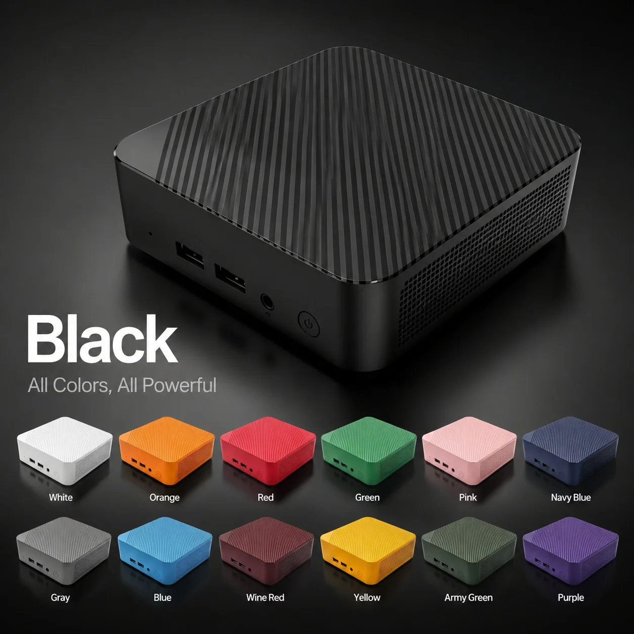 High-Performance Color Mini PC - Pc Gaming Video recension och pris