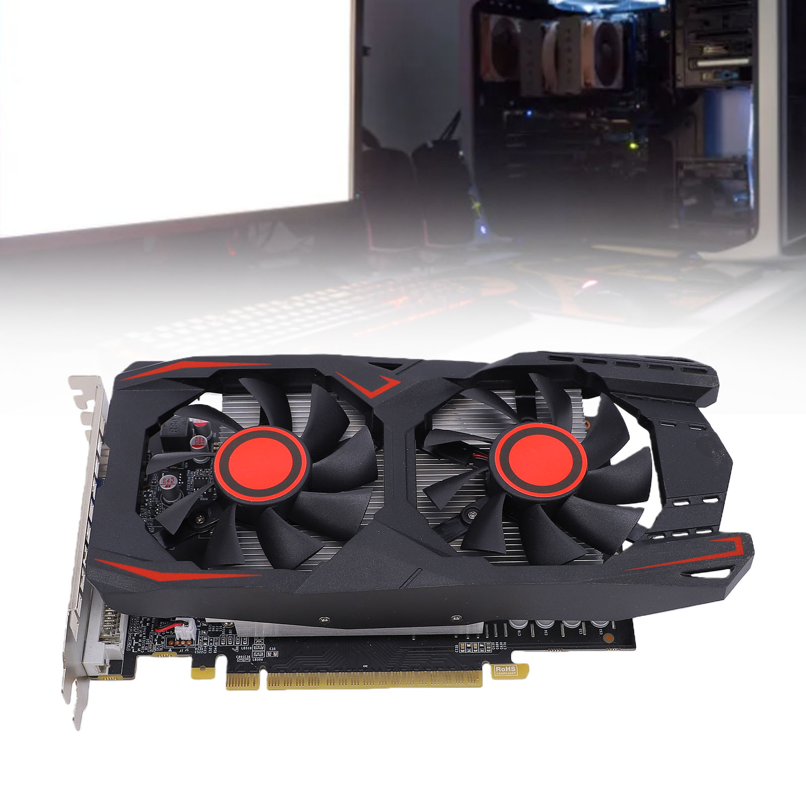 Graphics Card 6GB GDDR5 192BIT - Pc Gaming Graphics Card recension och pris