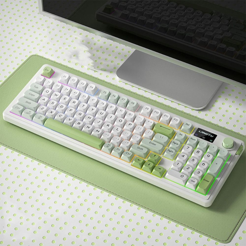 ABS Three Mode Mechanical Keyb - Anti-Ghosting Keyboard recension och pris