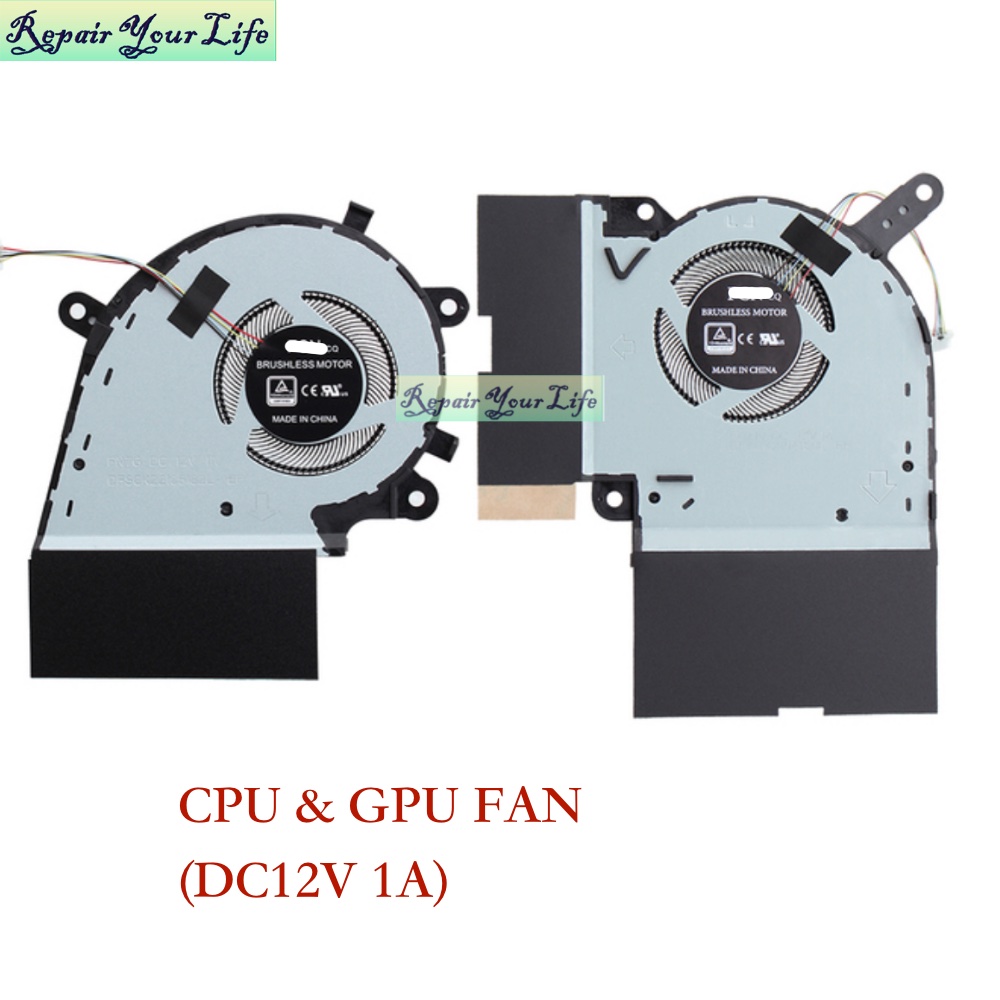 Laptop CPU GPU Fan Cooler For  - Pc Gaming Asus Rog recension och pris