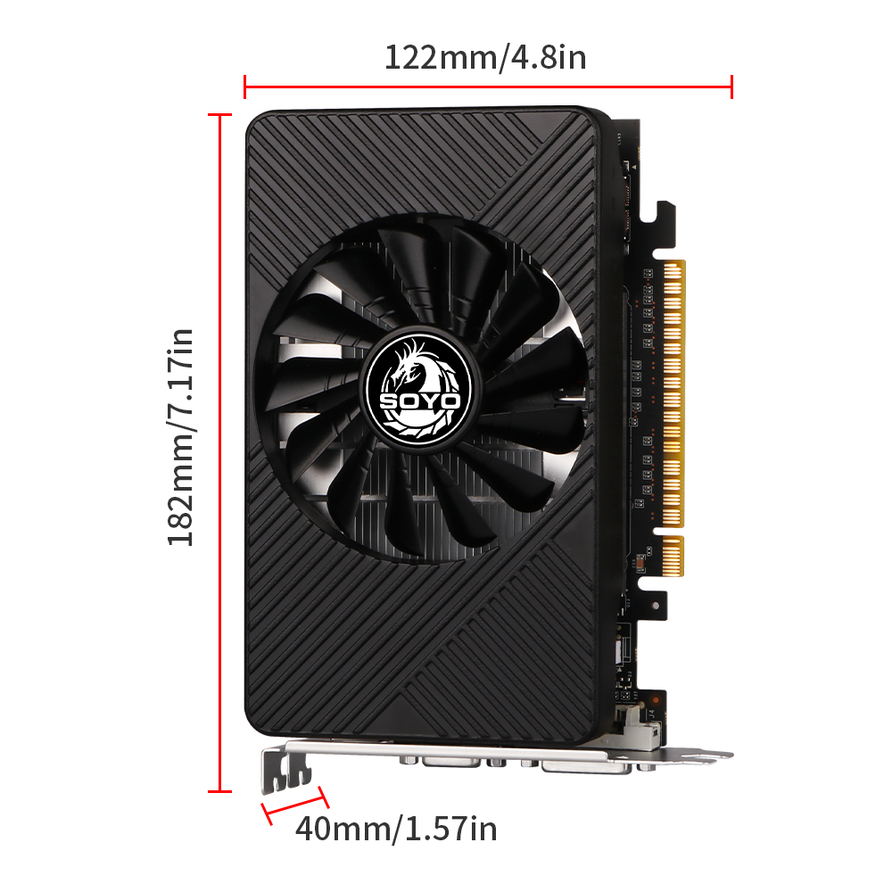 SOYO GTX 550TI Graphics Card G - Pc Gaming Graphics Card recension och pris
