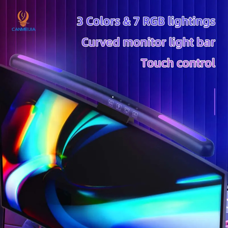 Curved LED Monitor Light Bar U - Pc Gaming Simulator recension och pris